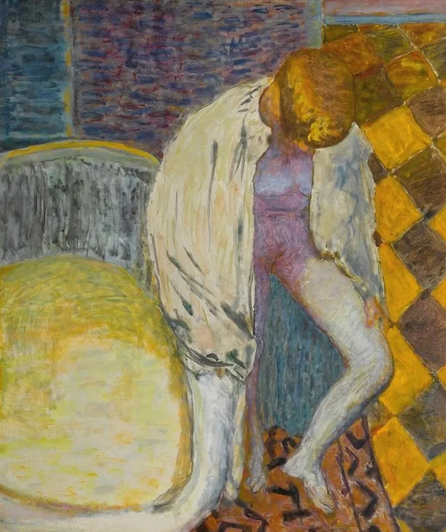 Femme Sortant Du Bain