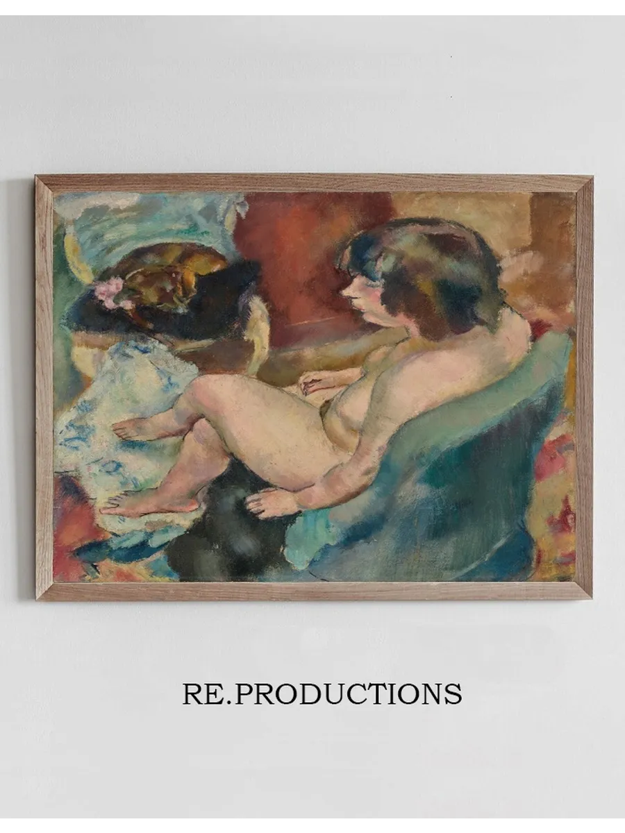 Femme Au Chien