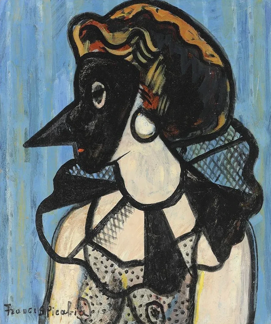 Femme Au Masque