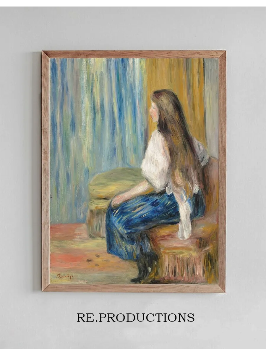 Femme Aux Longs Cheveux