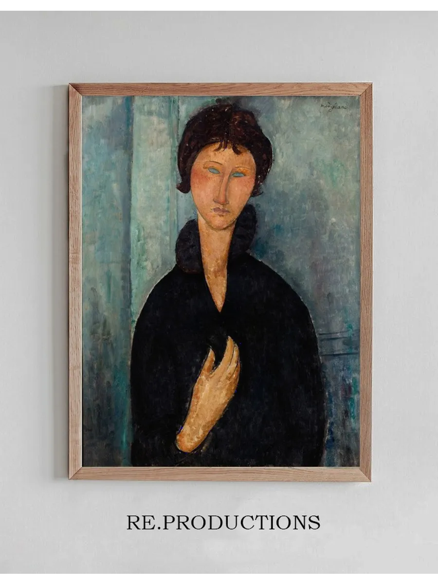 Femme Aux Yeux Bleus