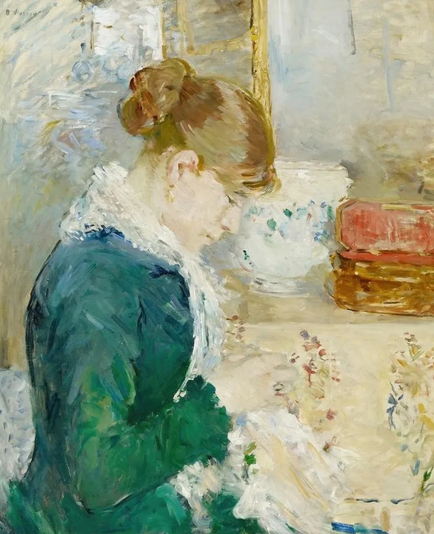 Femme cousant (Woman Sewing)
