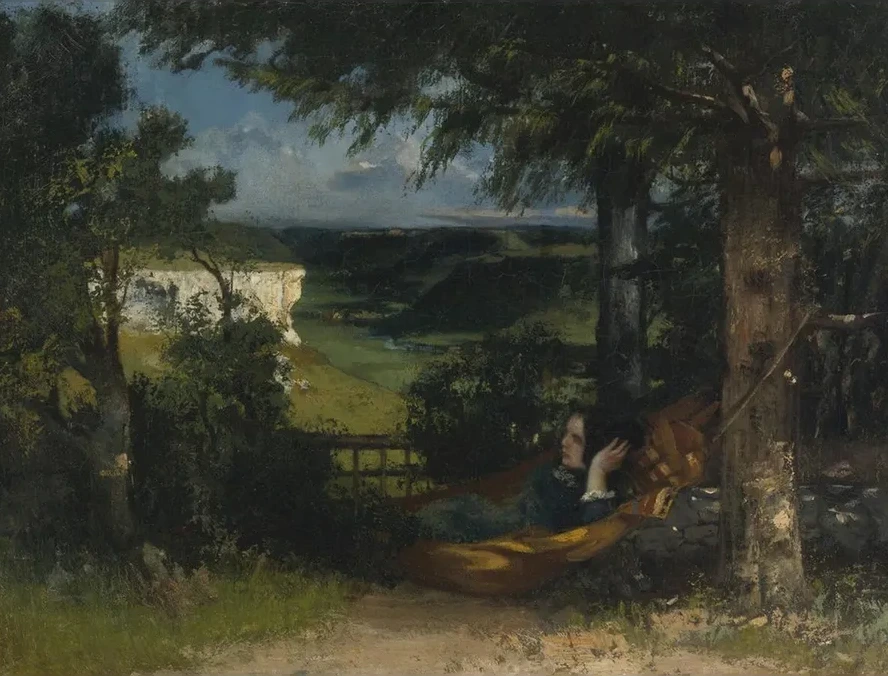 Femme Dans Un Hamac