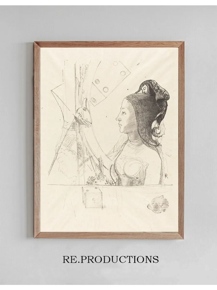 Femme de Profil (Profile of a Woman)