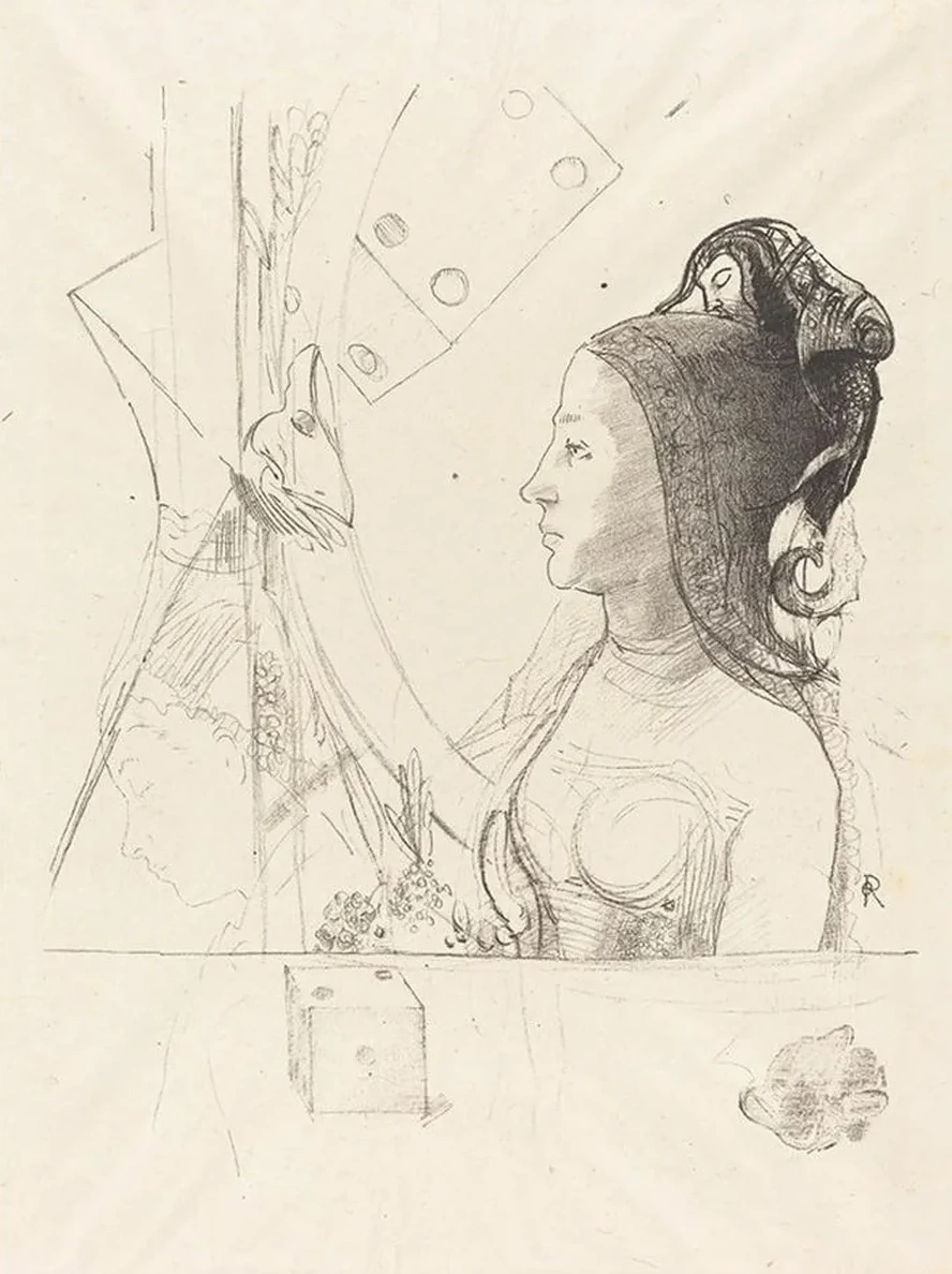 Femme de Profil (Profile of a Woman)