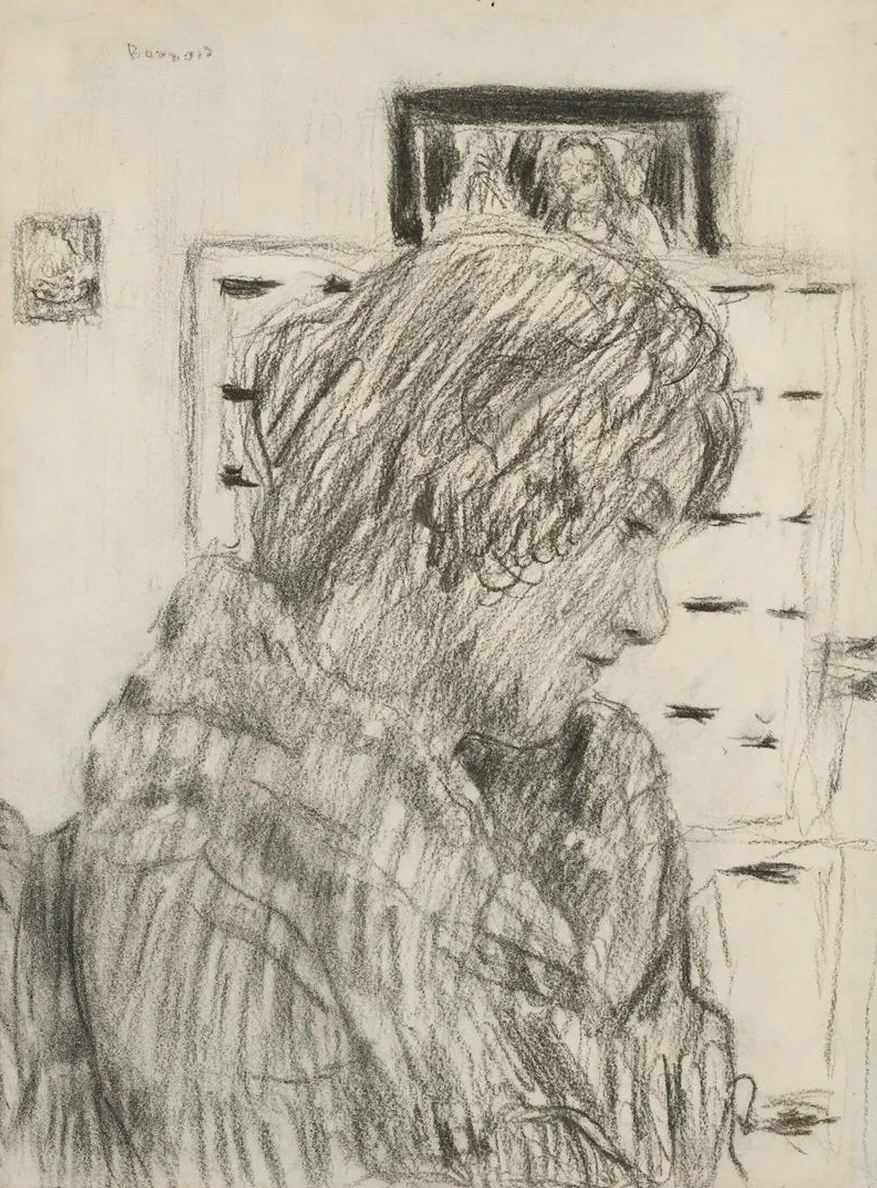 Femme de Profil (renee Monchaty)