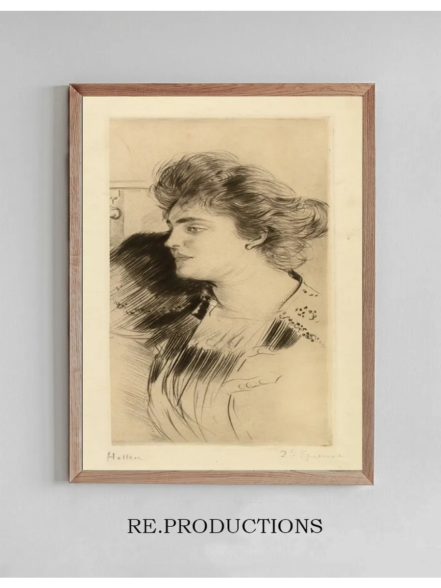 Femme de Profil