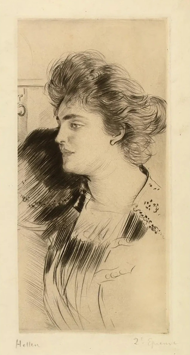 Femme de Profil