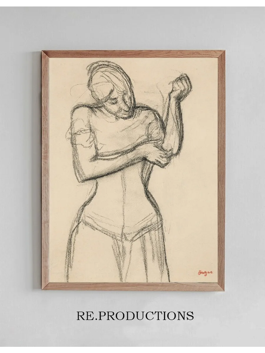 Femme En Corset, Vue de Face
