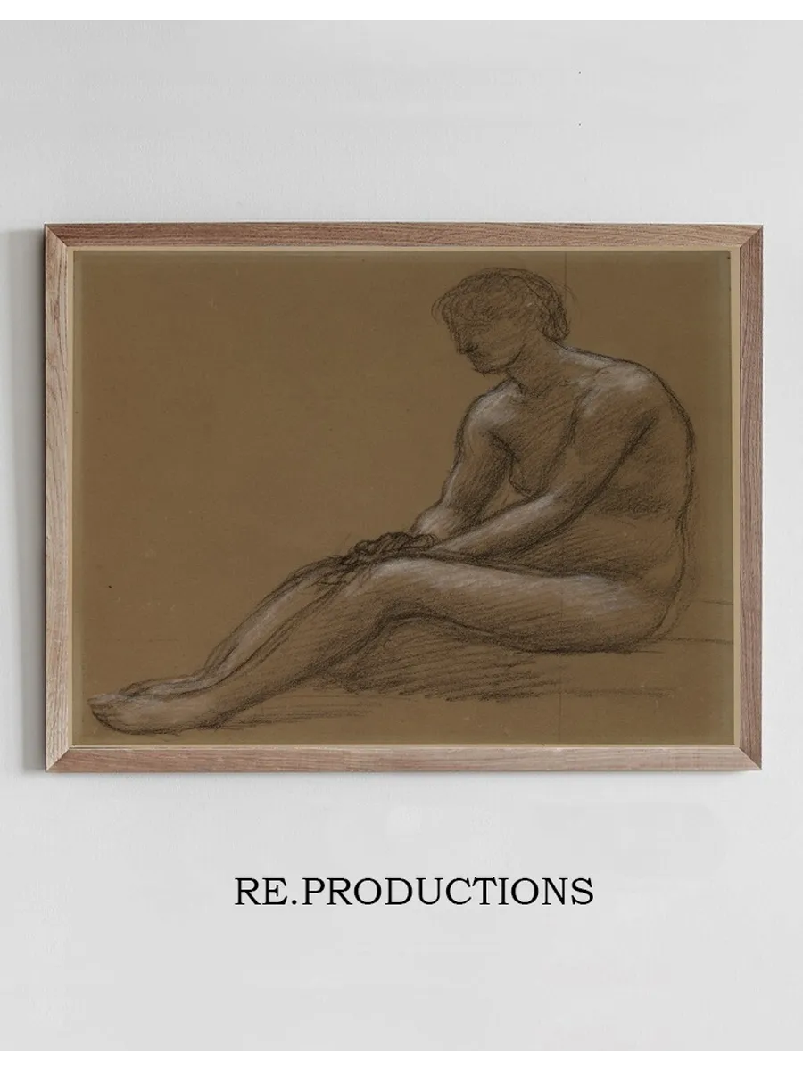 Femme Nue Assise
