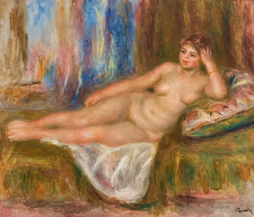 Femme Nue Couch E