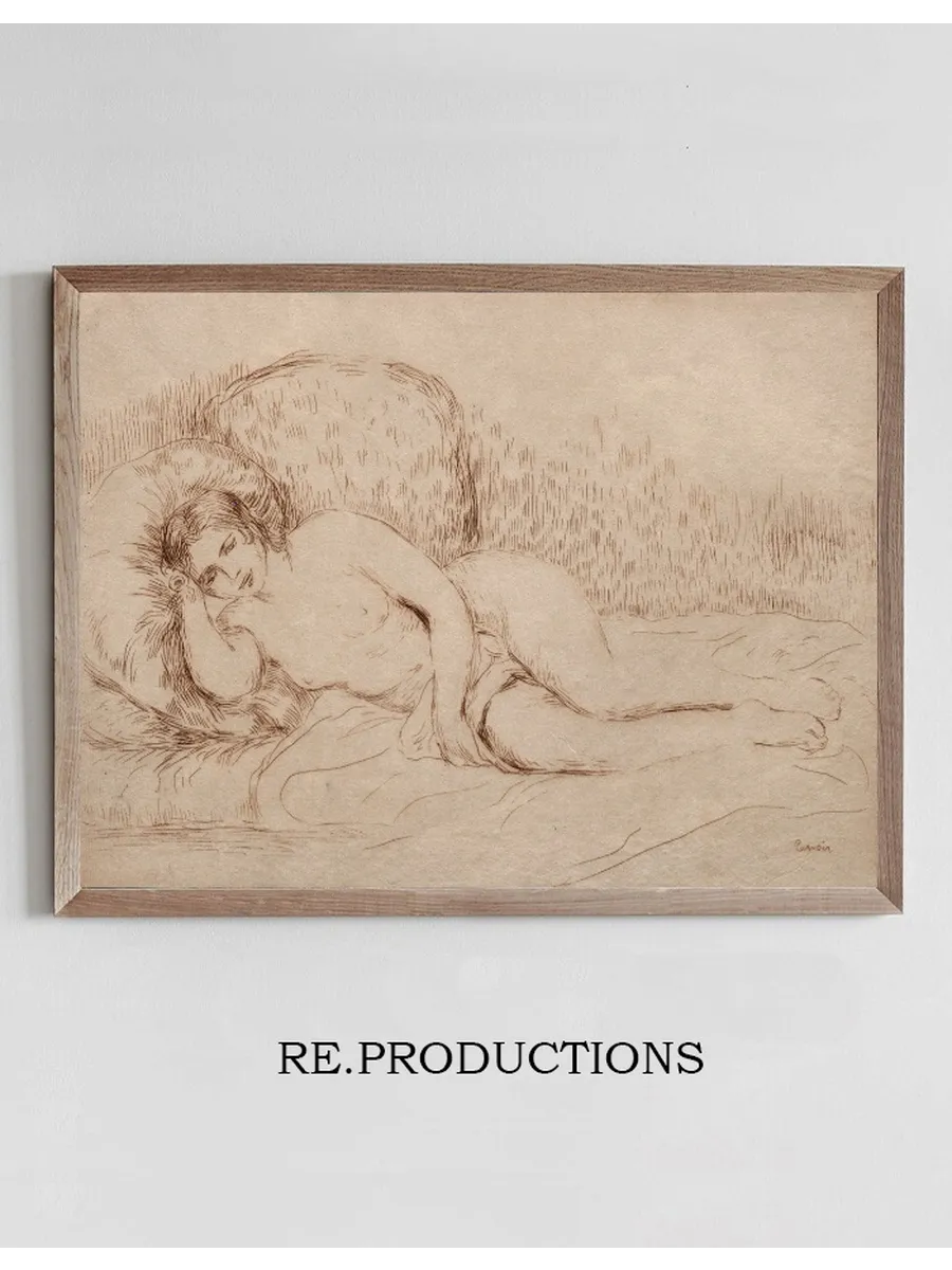 Femme Nue Couch E