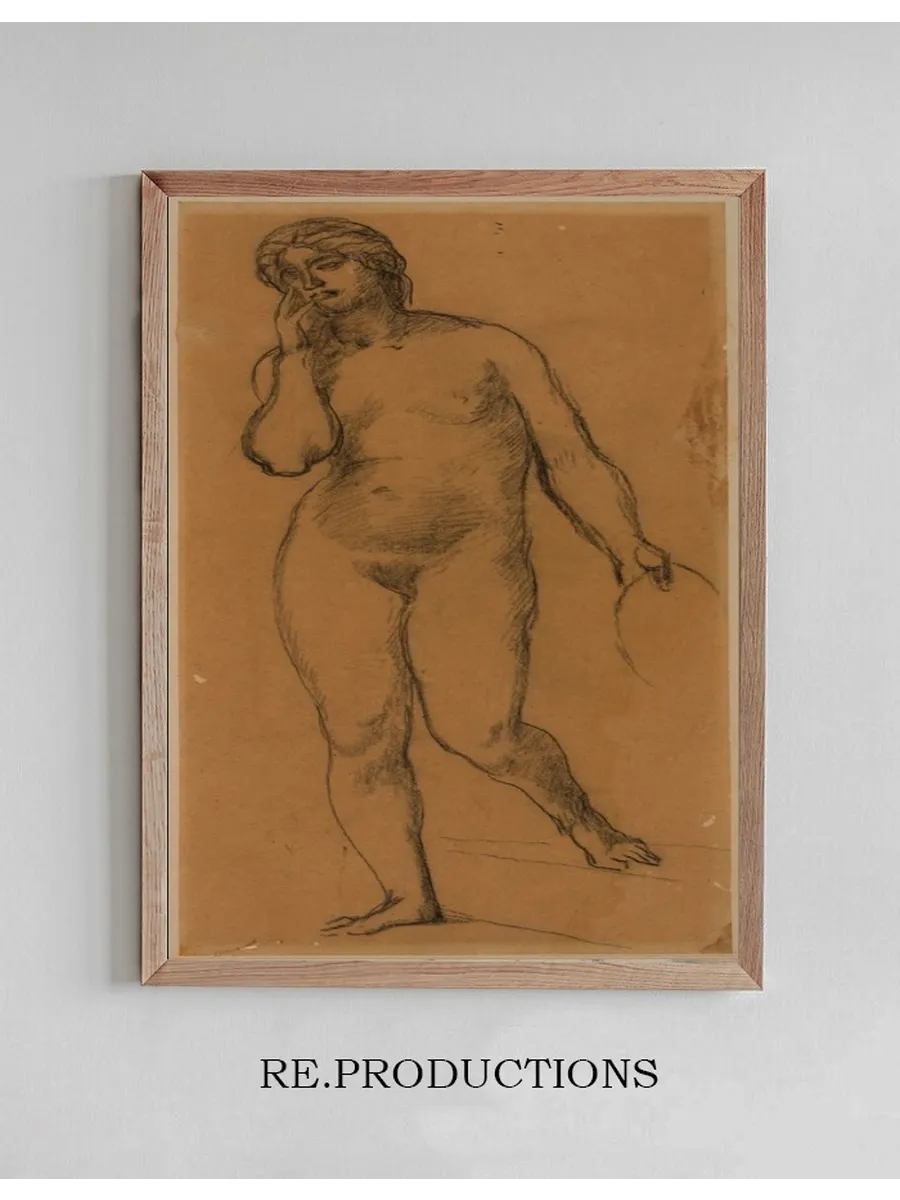Femme Nue Debout, de Face