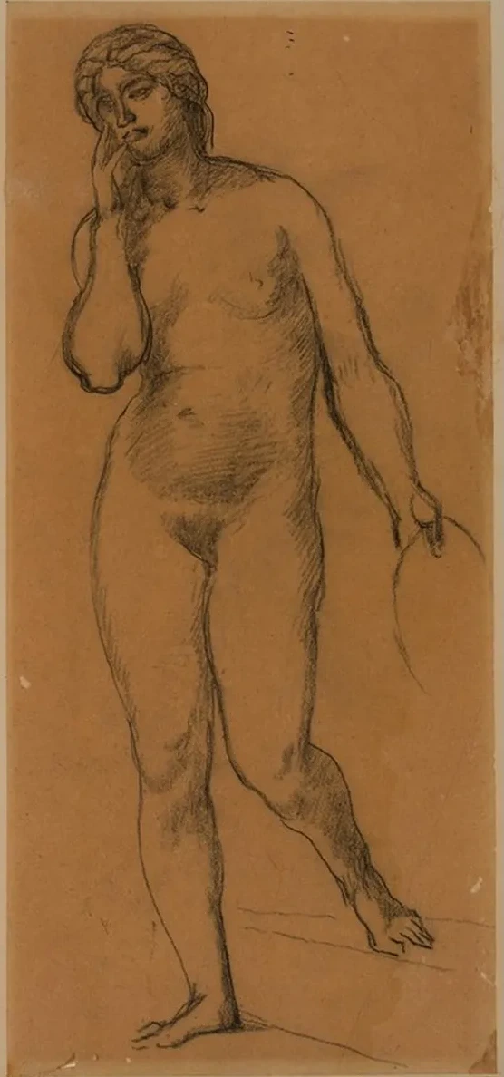 Femme Nue Debout, de Face