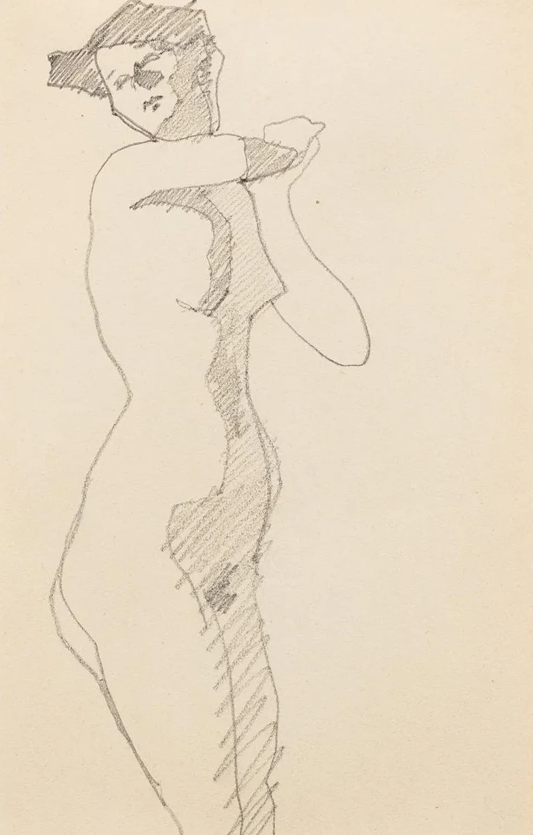 Femme Nue Debout