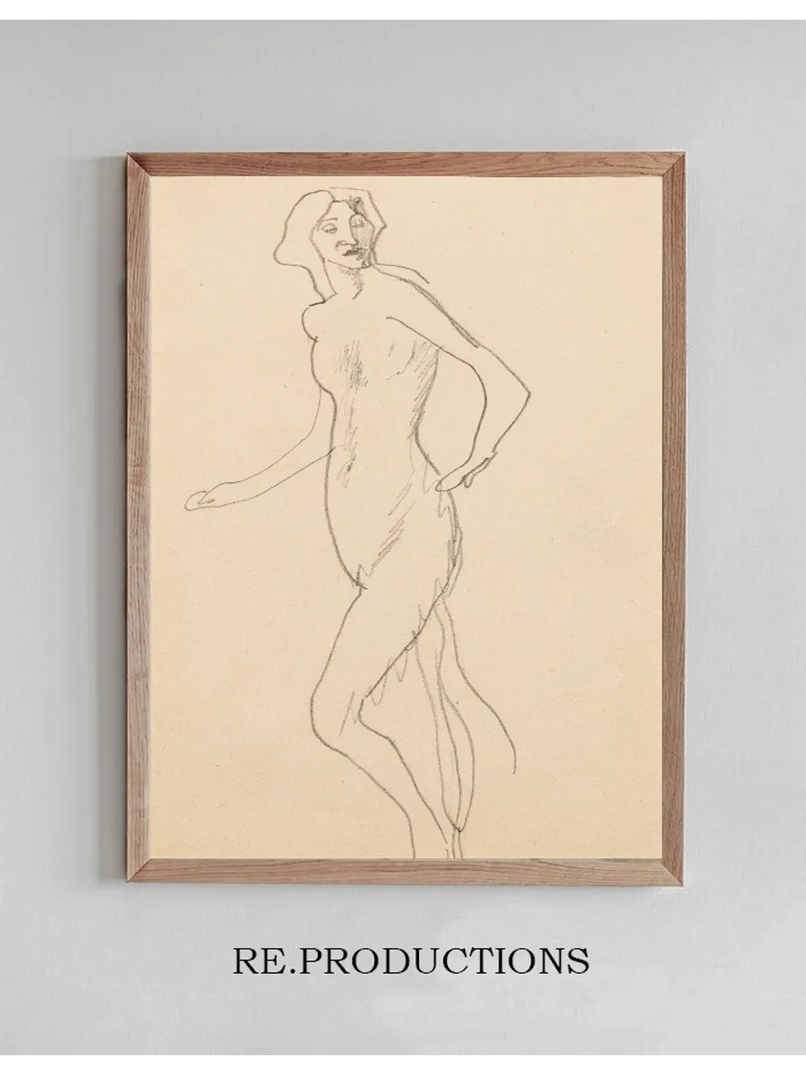 Femme Nue Debout