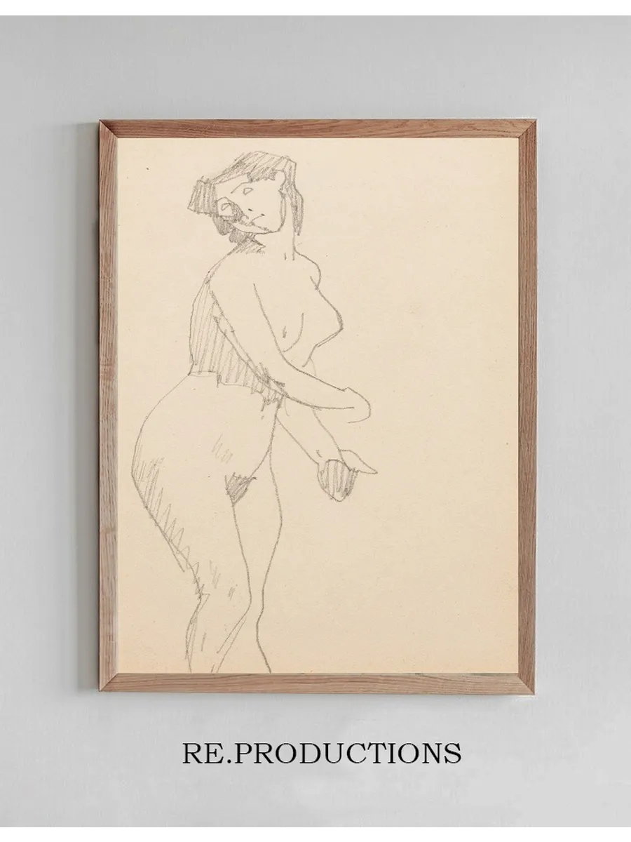 Femme Nue Debout