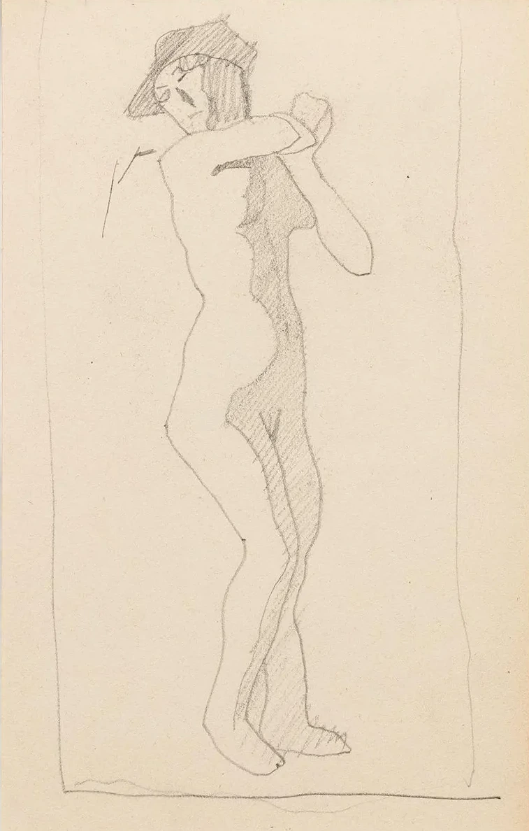 Femme Nue Debout