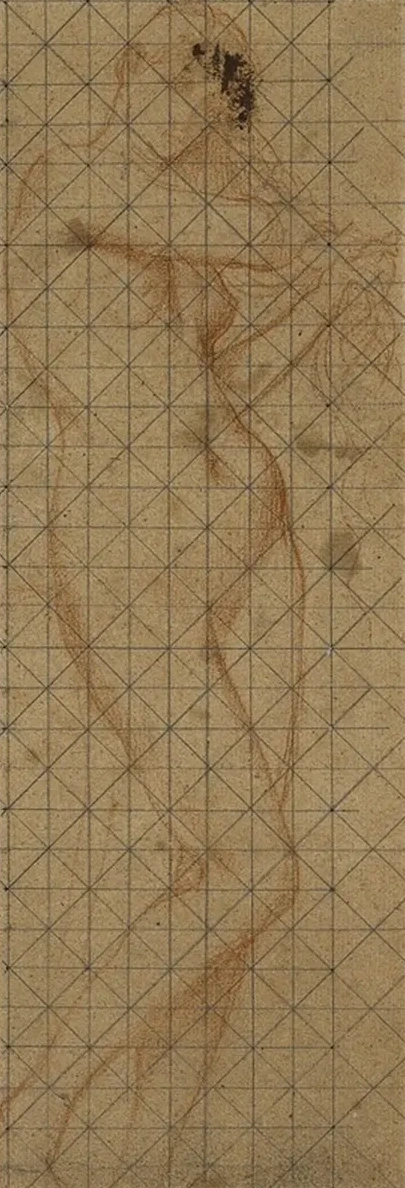 Femme Nue, Debout de Face