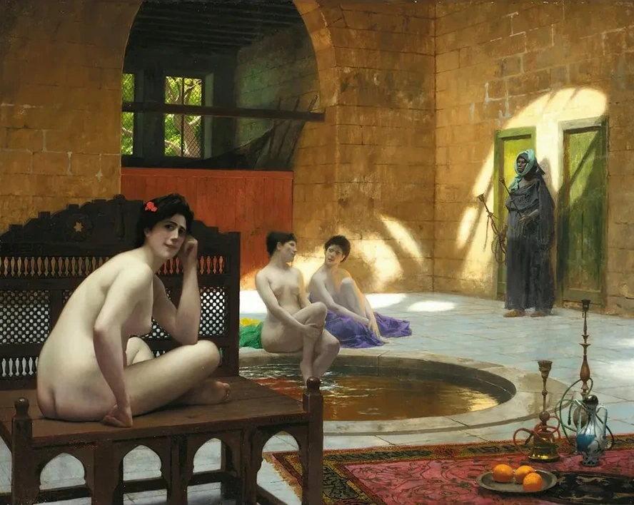Femmes Au Bain