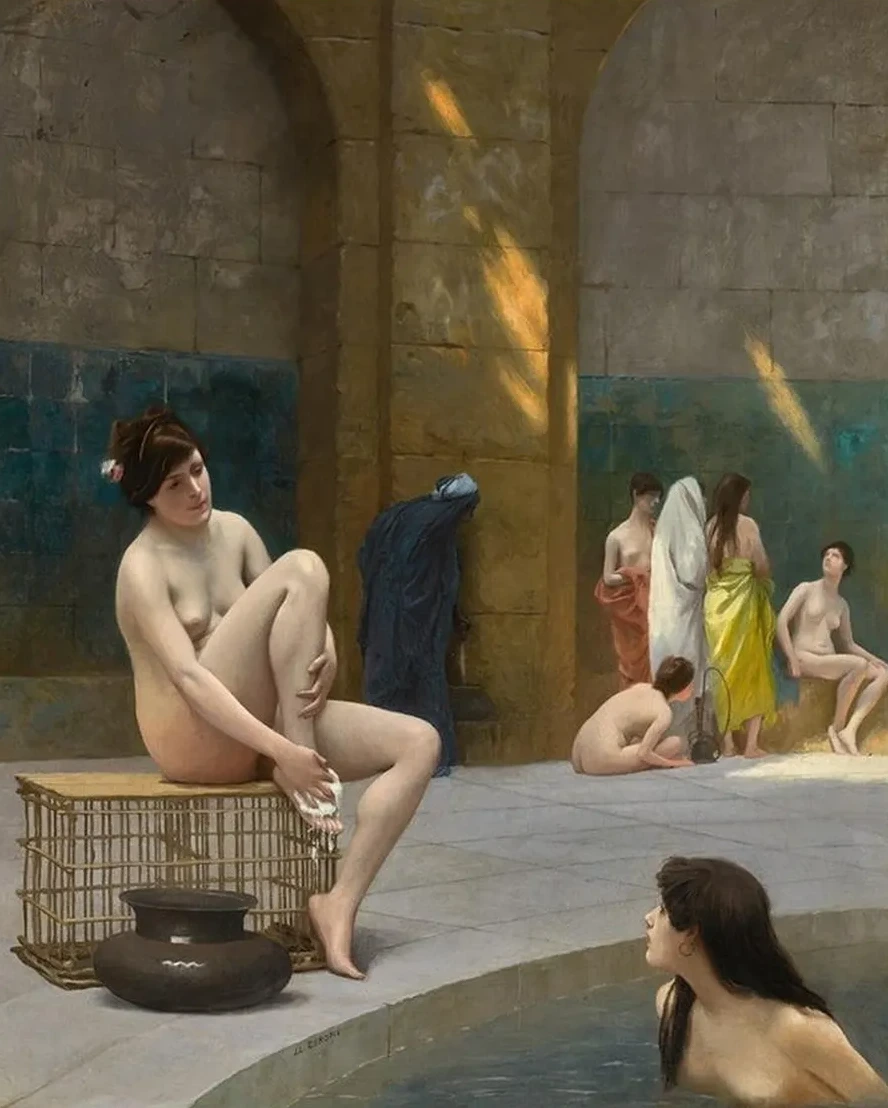 Femmes Au Bain