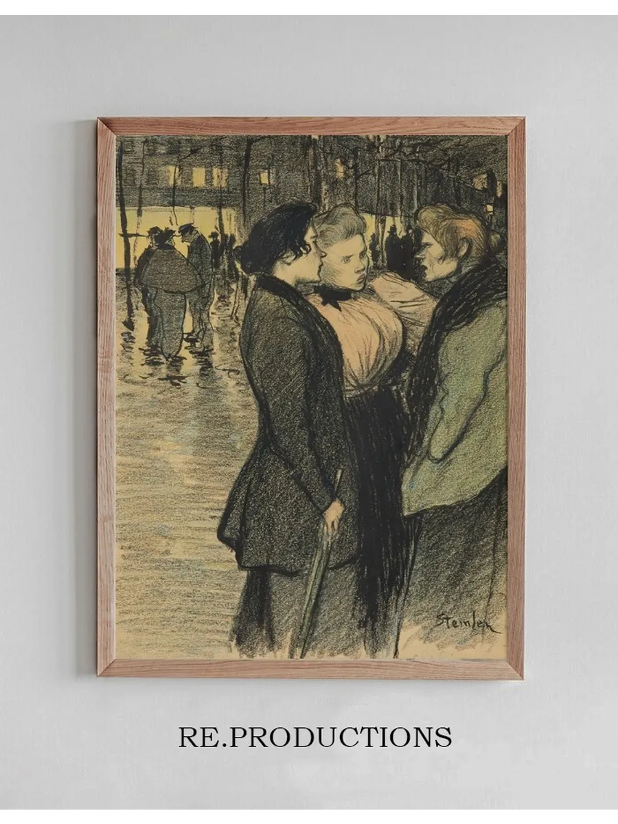 Femmes Conversant Dans la Rue