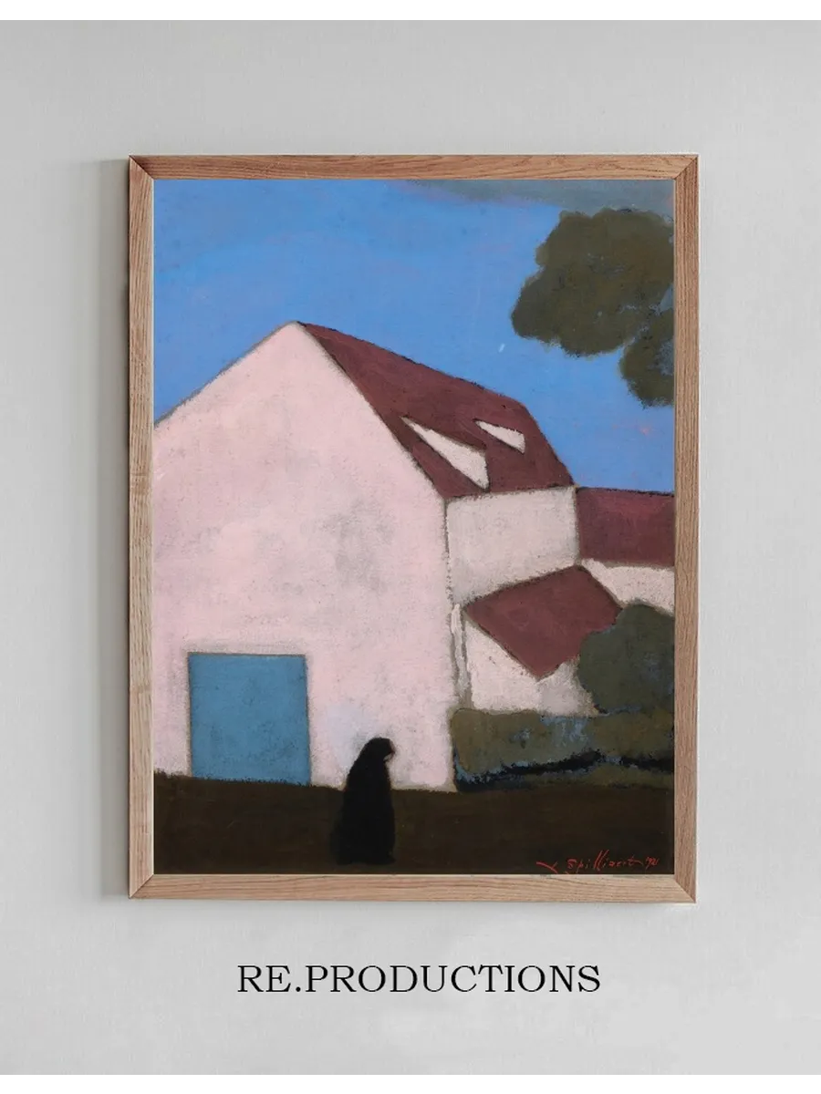 Ferme la Fa Ade Rose, Silhouette de Femme