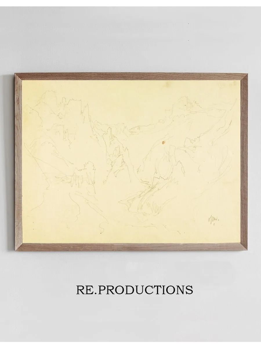Field Sketch of Rocky Canyon