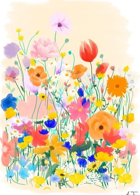 Field of Flowers No1