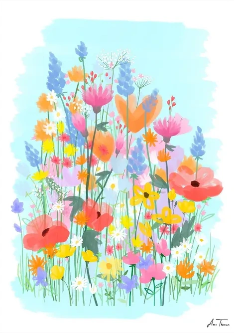 Field of Flowers No3