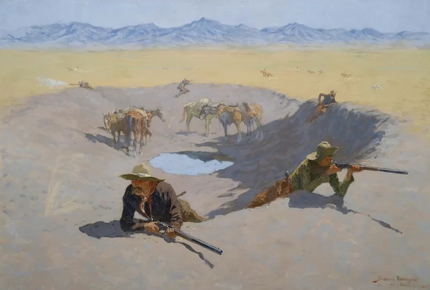 Fight for the Waterhole