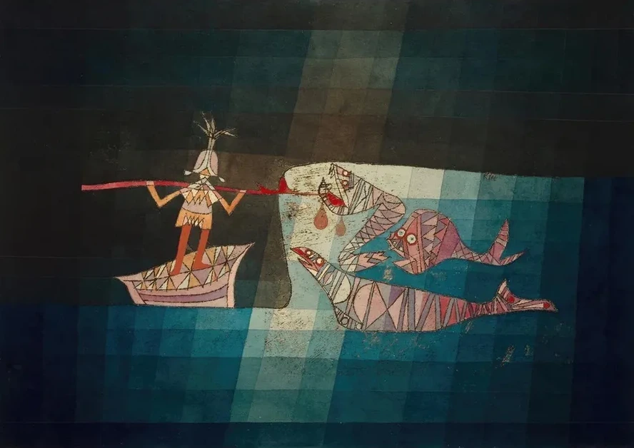 Fighting Scene from the Comic - Fantastic Opera the Seafarer