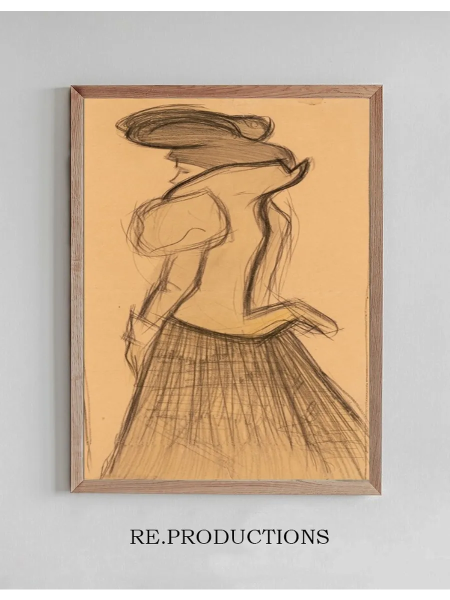 Figura de Mujer (profile of a Lady)