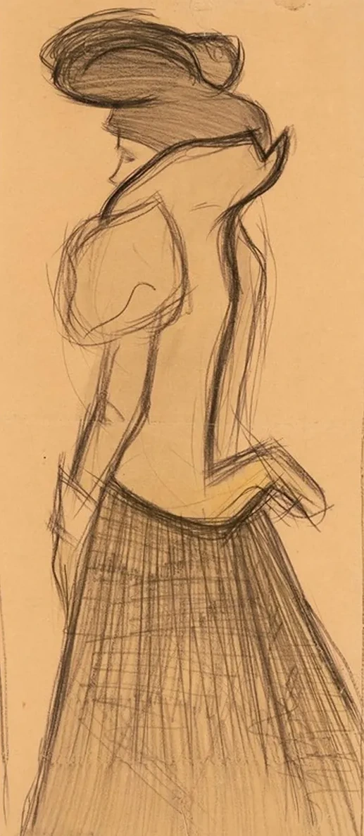 Figura de Mujer (profile of a Lady)