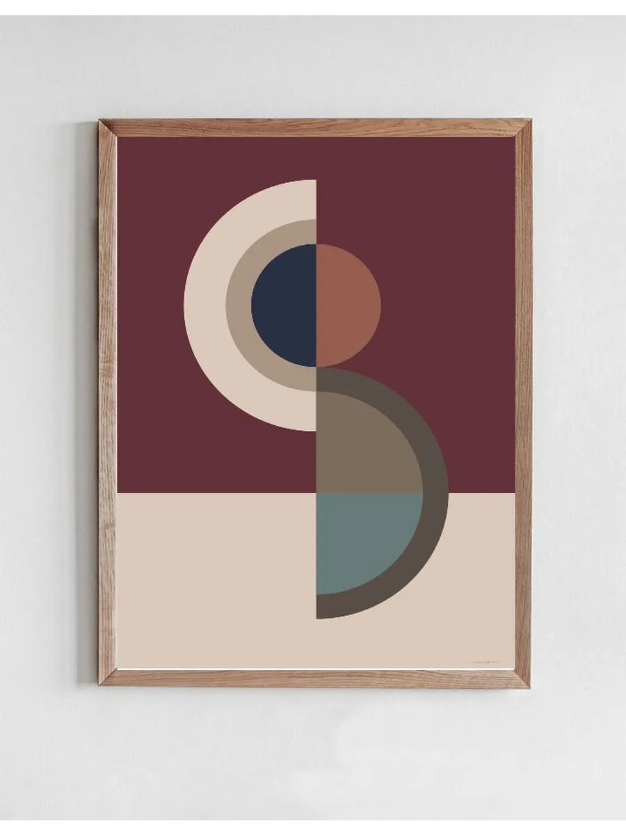 Figure Shape 10 - Bordeaux Red