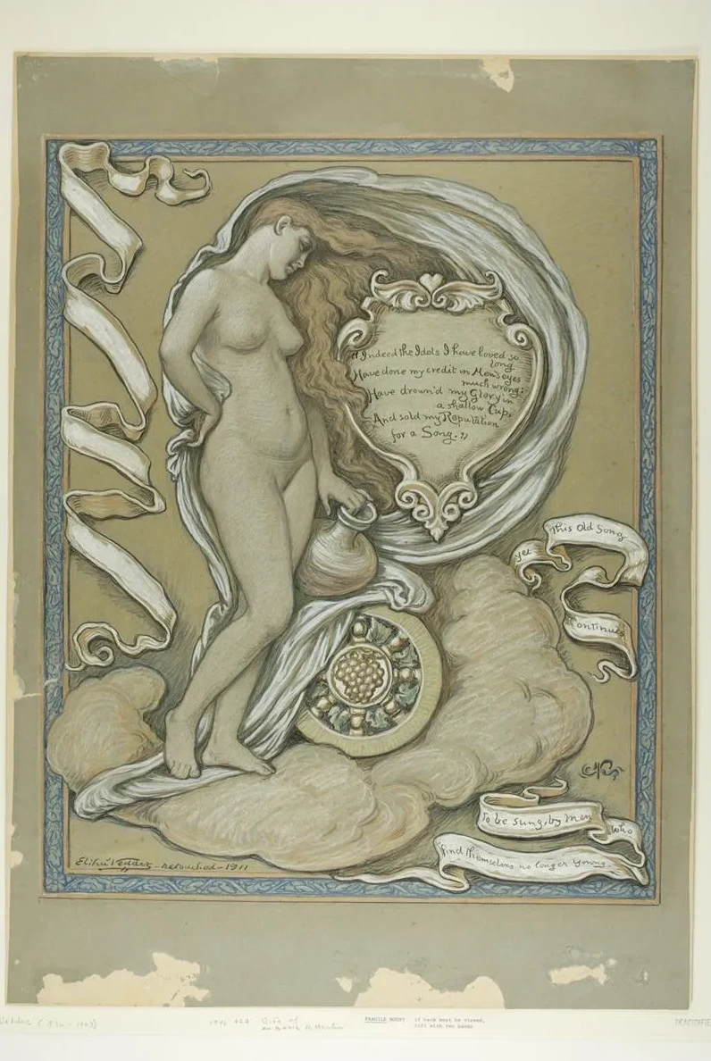 Figure Study for Rubaiyat of Omar Khayyam