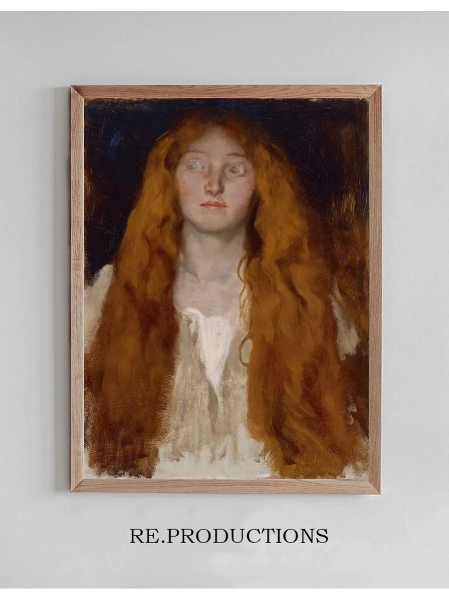 Figure Study of Ophelia, for The Play Scene, Hamlet, Act III, Scene II