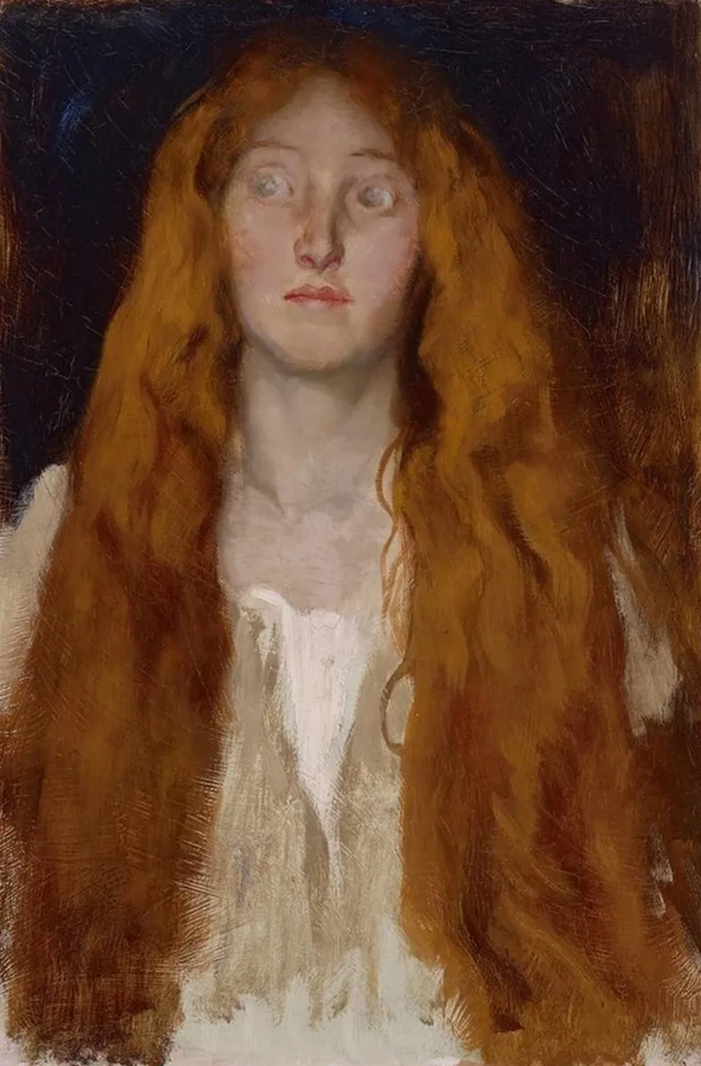 Figure Study of Ophelia, for The Play Scene, Hamlet, Act III, Scene II