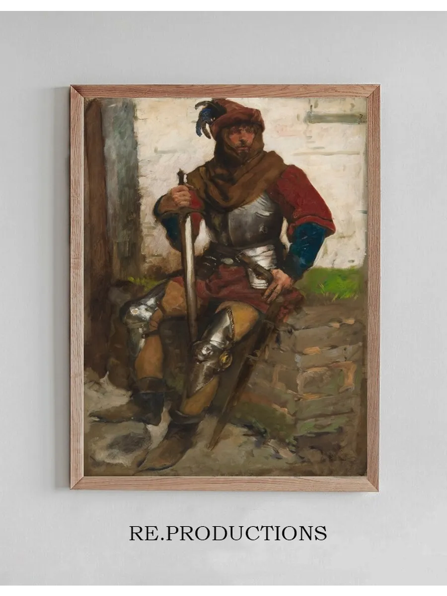 Figure Study of aKnight