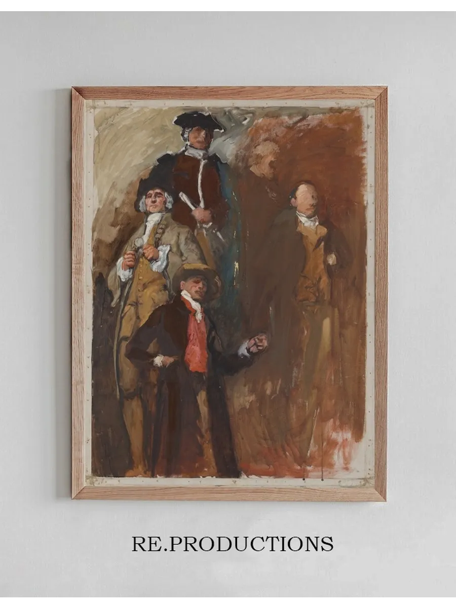 Figure Study, for the Apotheosis of Pennsylvania, House of Representatives Chamber, Pennsylvania State Capitol
