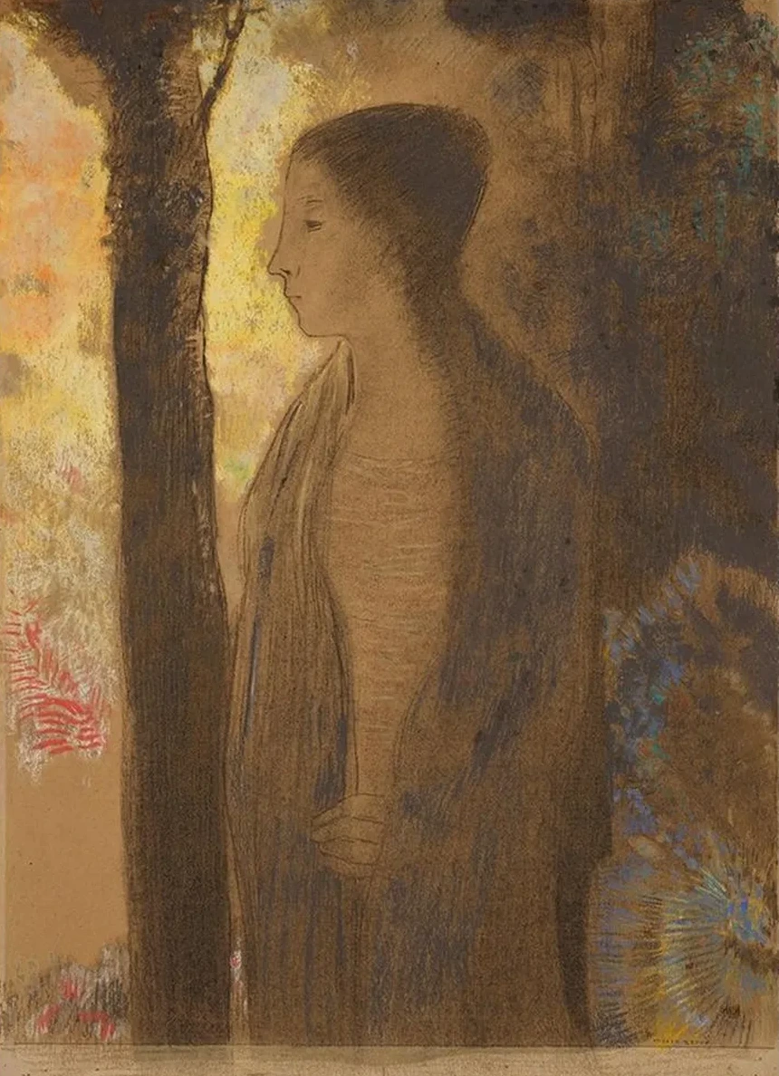 Figure Devant Un Arbre