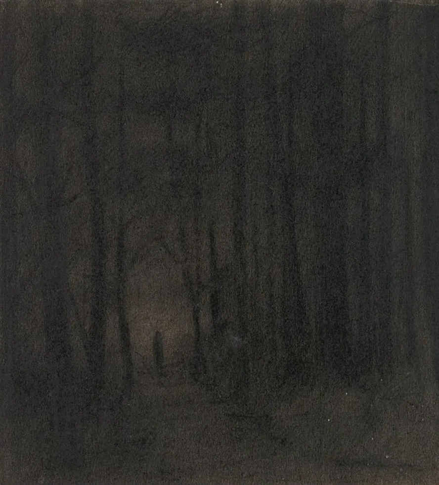 Figure in a Dark Wood