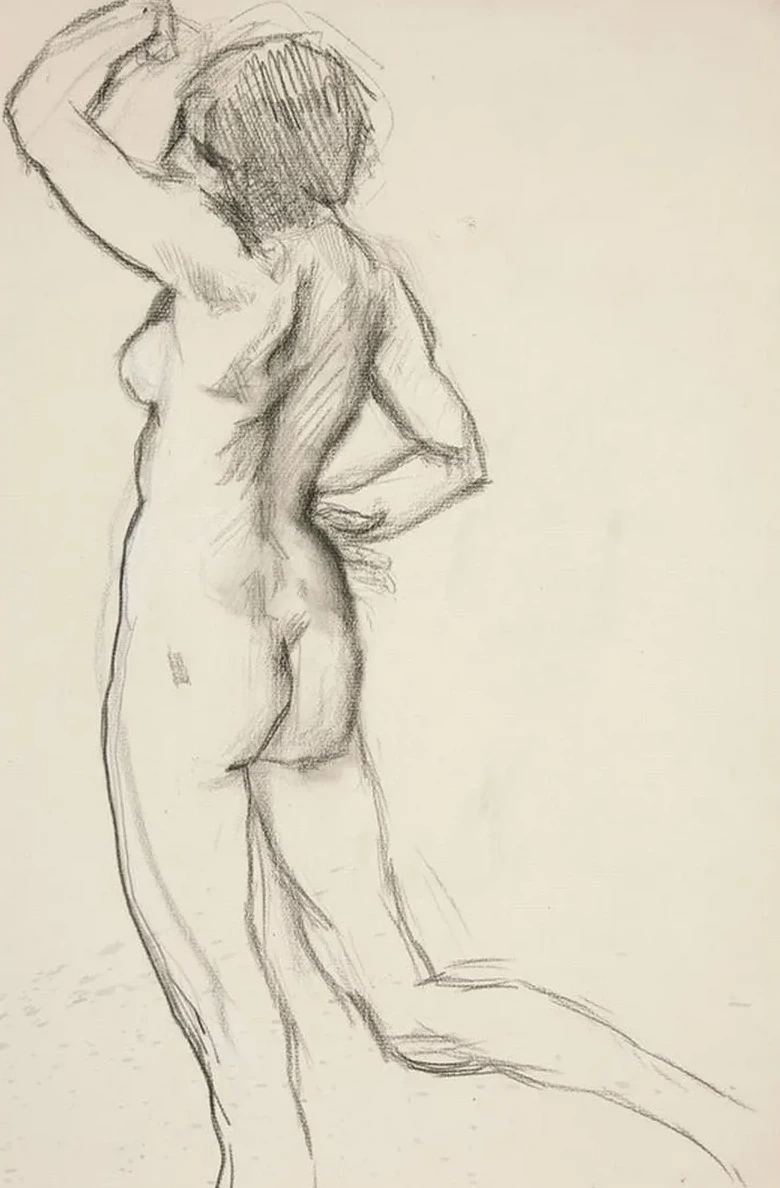Figure study for The Hours