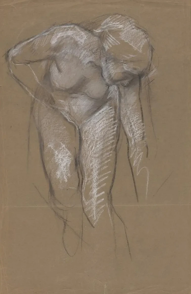Figure Study for the Spirit of Light Mural