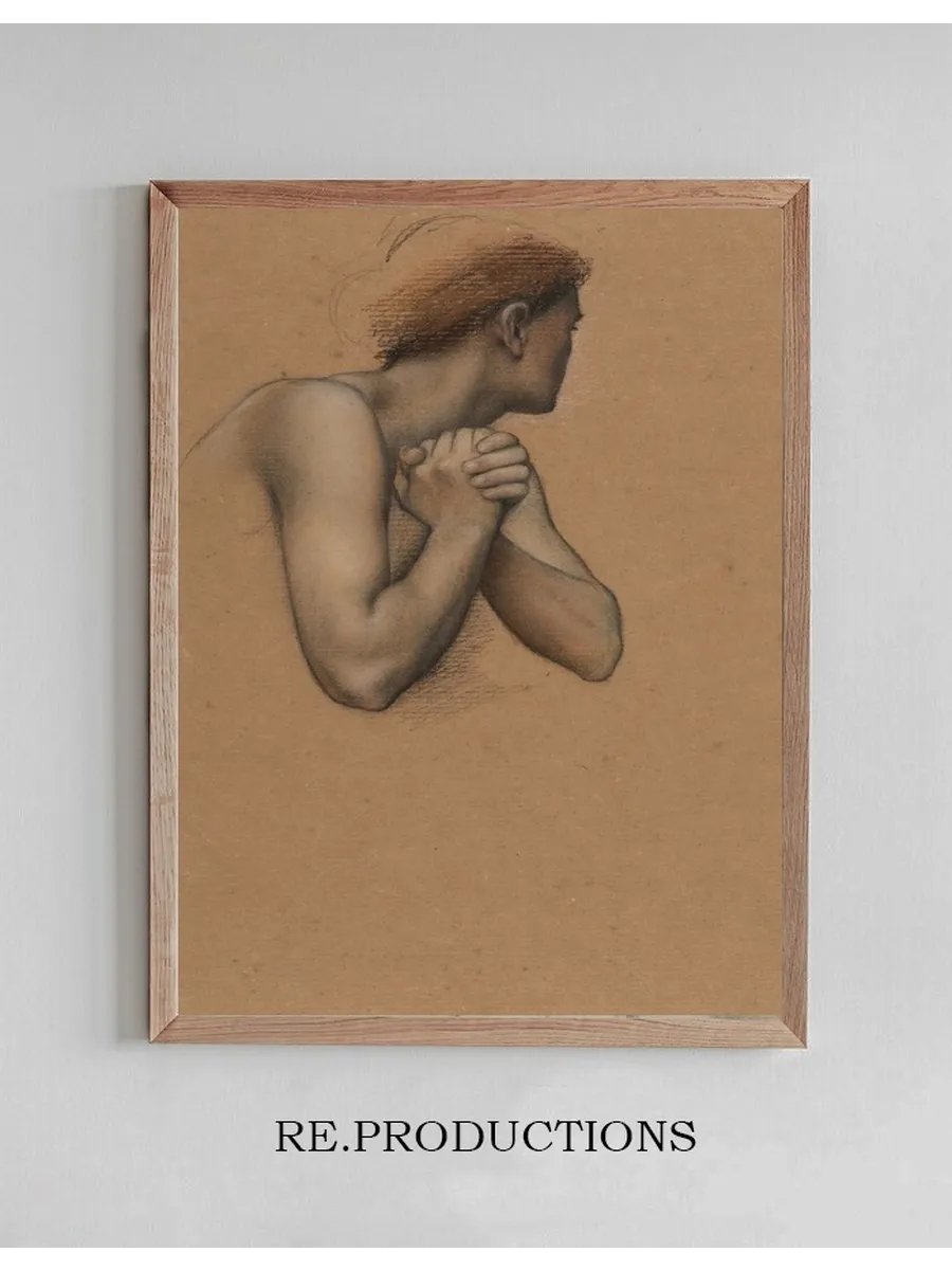 Figure Study with Clenched Hands