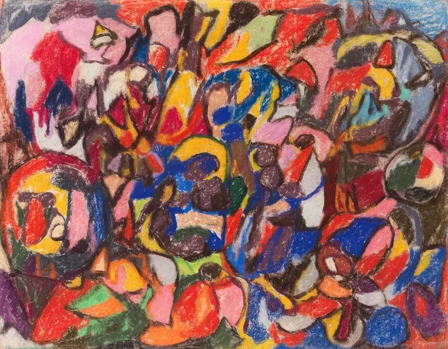 Figuren in Landschaft