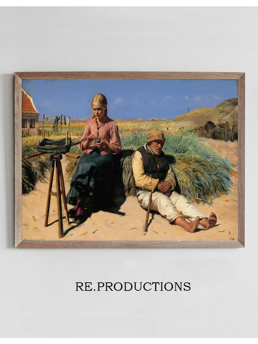 Figures in a Landscape. Blind Kristian and Tine Among the Dunes