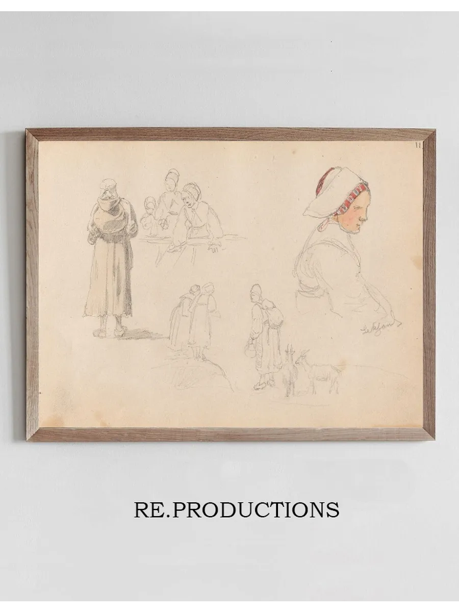 Figurstudier, Leksand