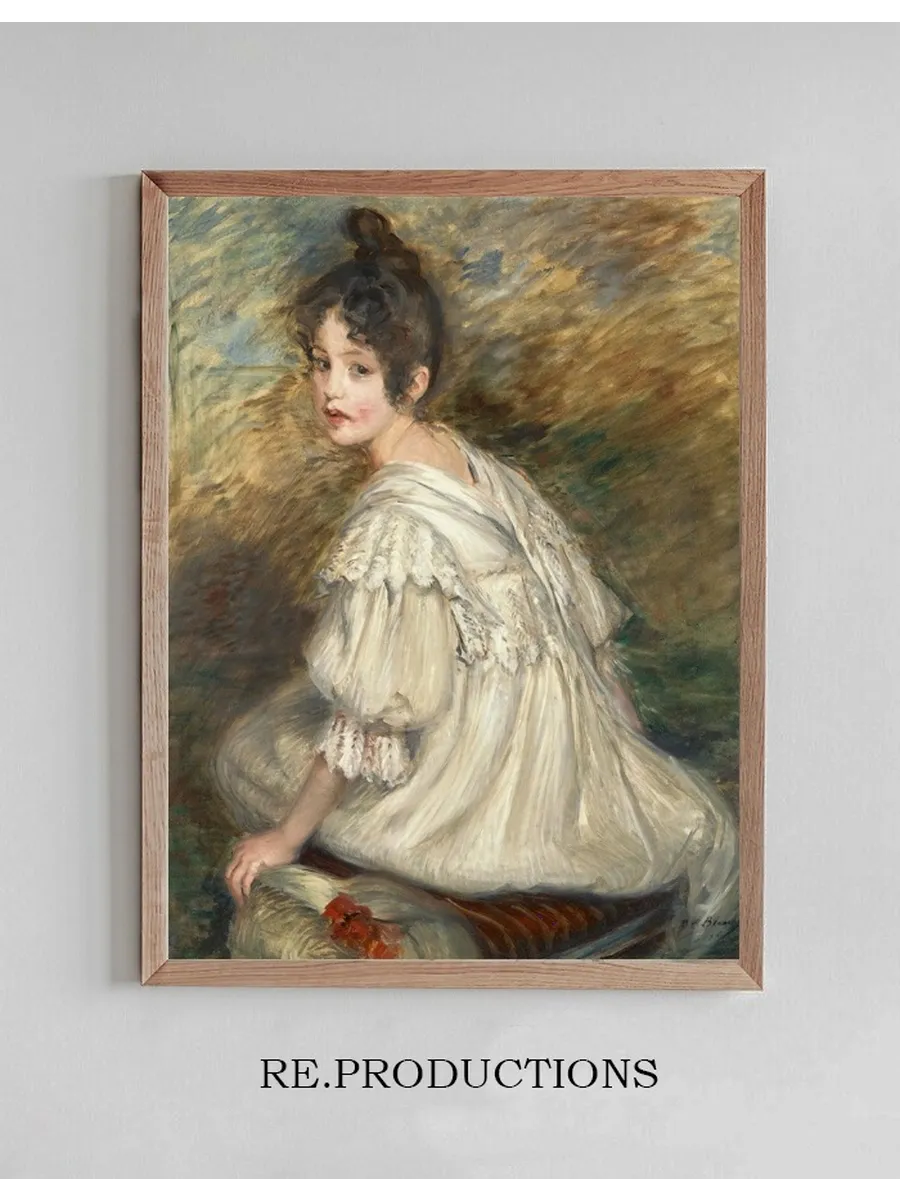 Fille la Robe Blanche