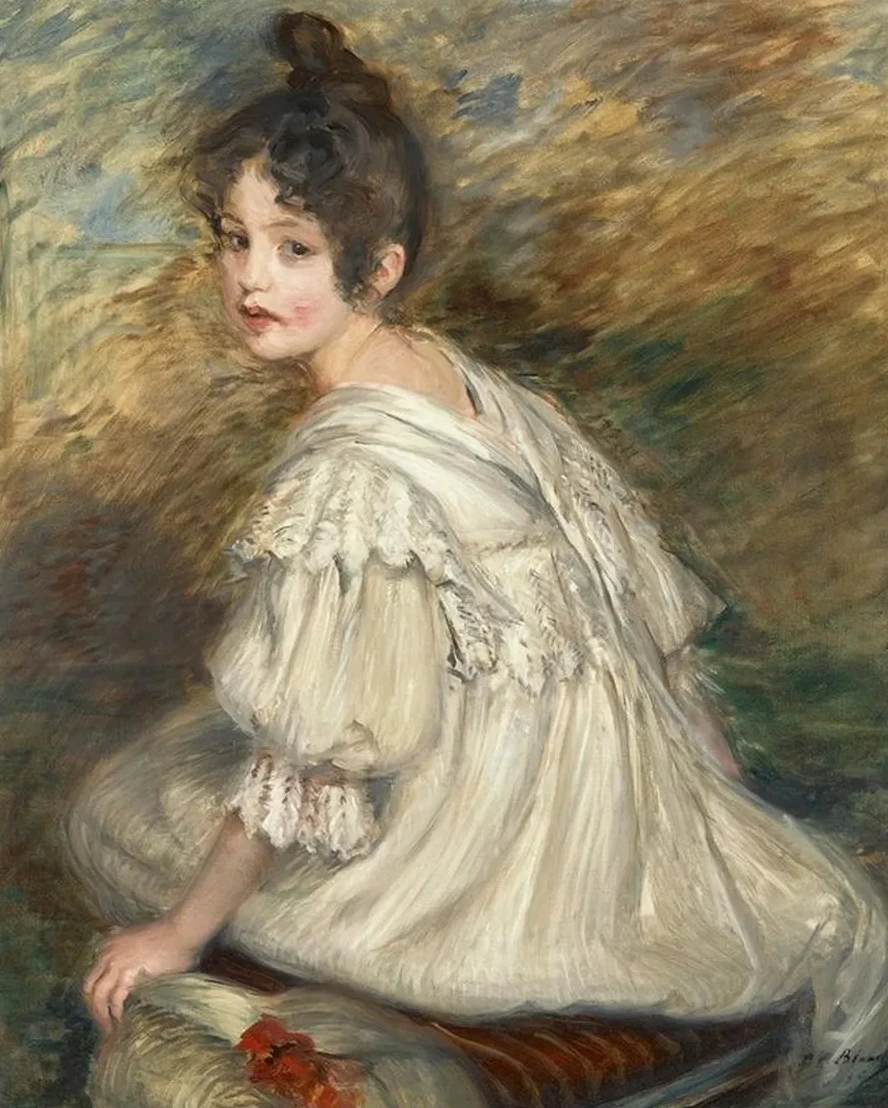 Fille la Robe Blanche
